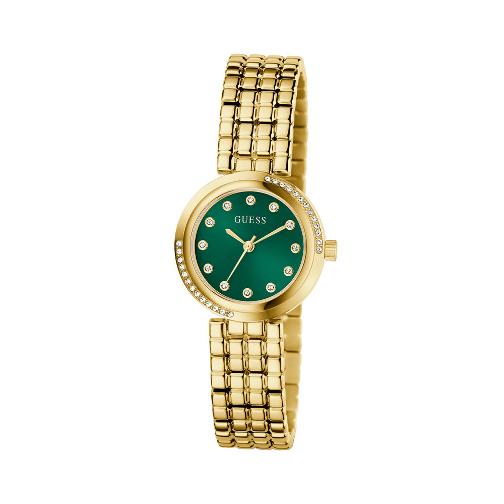 Guess Ladies Gold Tone Analog Watch GW0930L6 - Image 2