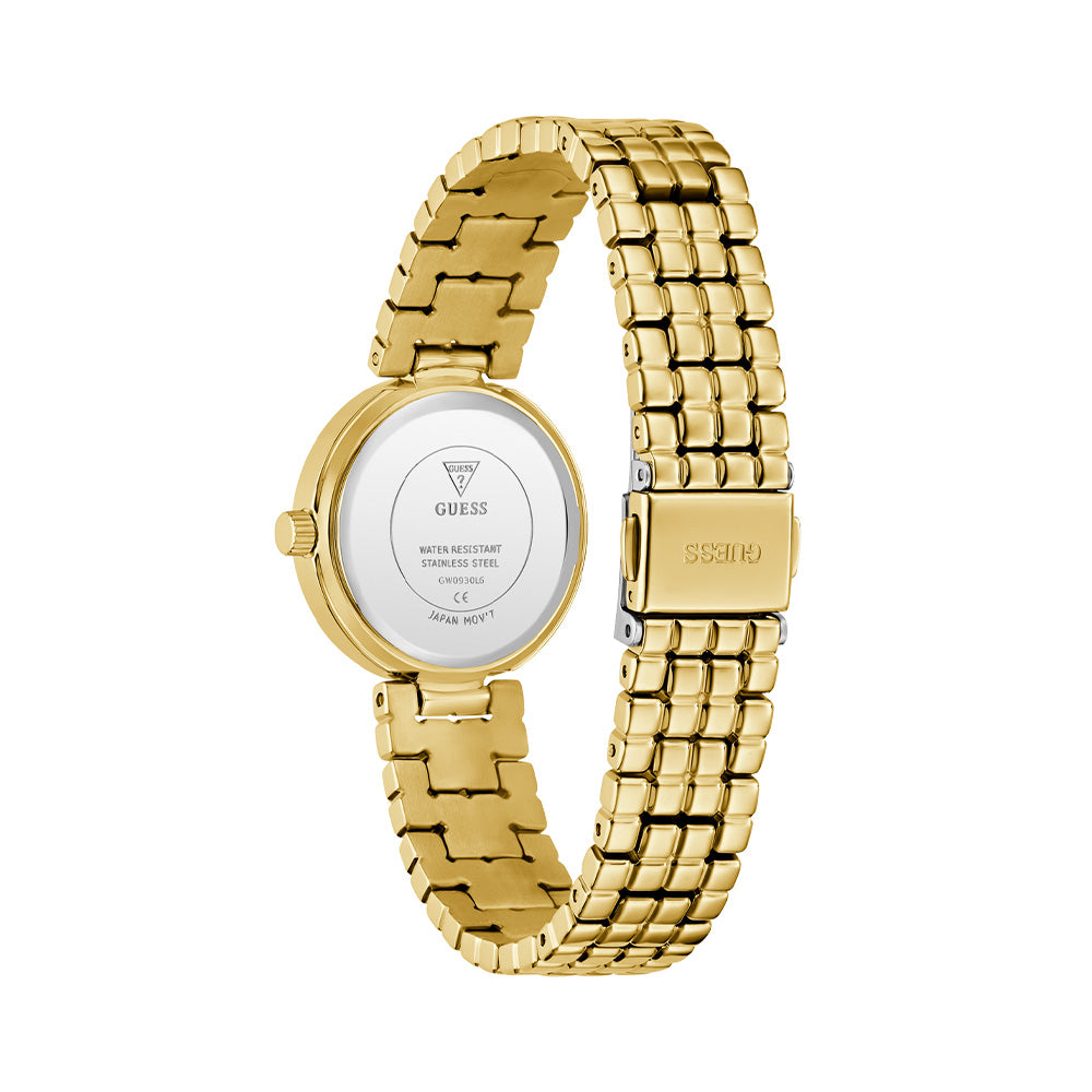 Guess Ladies Gold Tone Analog Watch GW0930L6 - Image 4