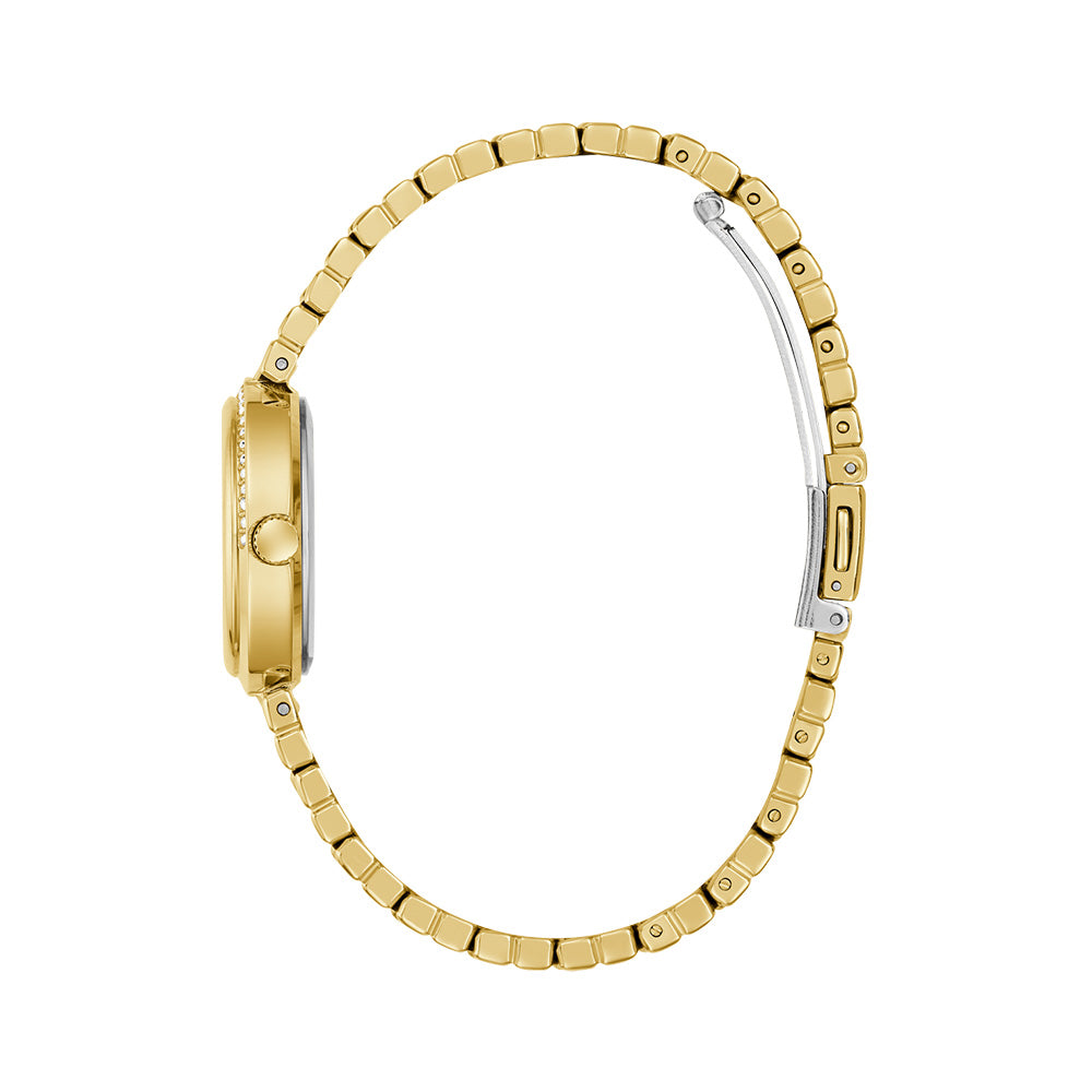 Guess Ladies Gold Tone Analog Watch GW0930L6 - Image 5
