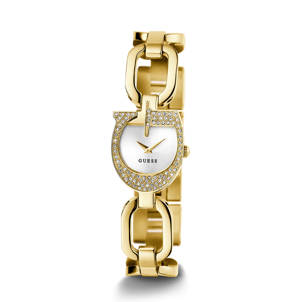 Guess Ladies Gold Tone Analog Watch GW0683L2 - Image 3