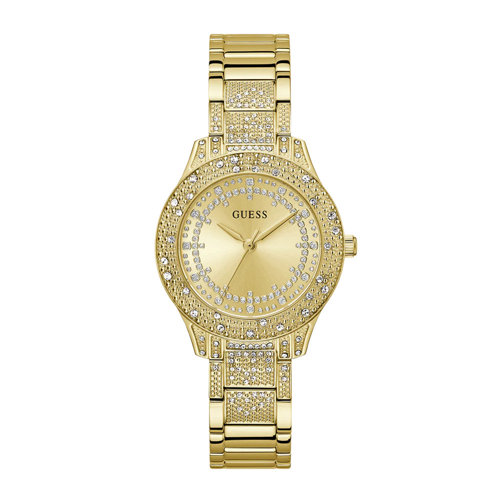 Guess Ladies Gold Tone Analog Watch GW0746L2