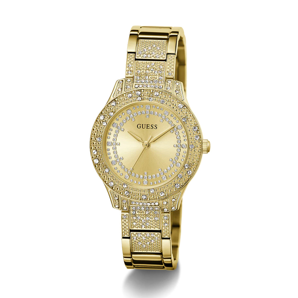 Guess Ladies Gold Tone Analog Watch GW0746L2 - Image 3