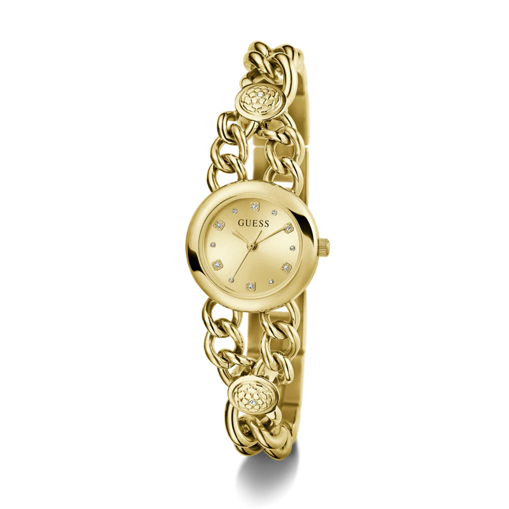 Guess Ladies Gold Tone Analog Watch GW0758L2 - Image 3