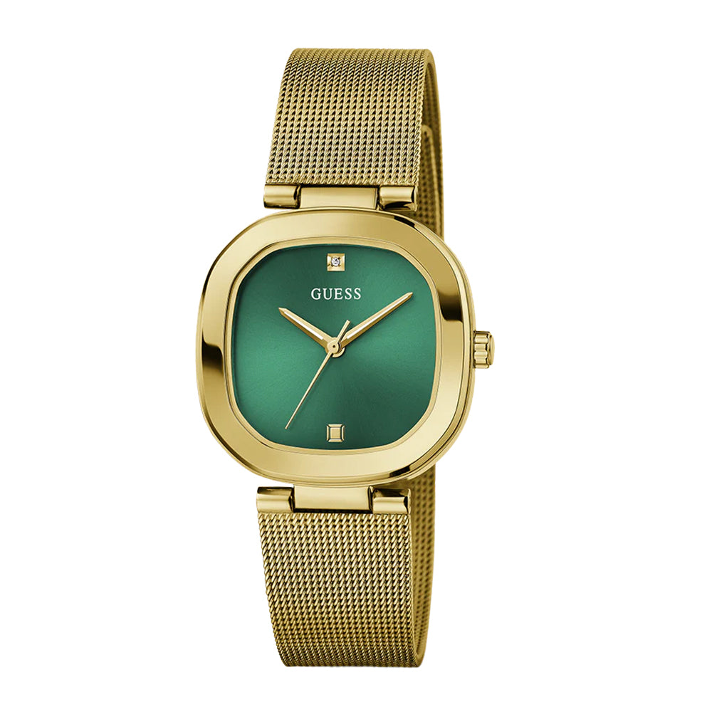 Guess Ladies Gold Tone Analog Watch GW0768L2 - Image 3