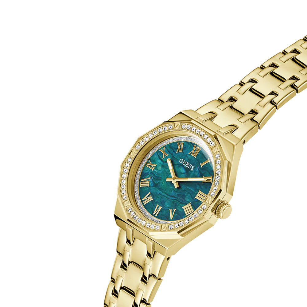 Guess Ladies Gold Tone Analog Watch GW0770L2 - Image 2