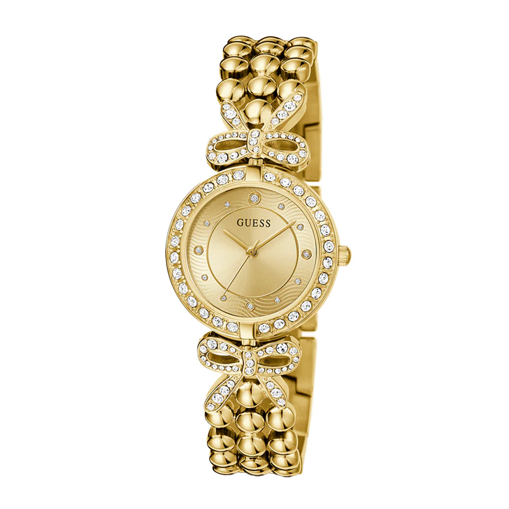 Guess Ladies Gold Tone Analog Watch GW0838L2 - Image 3