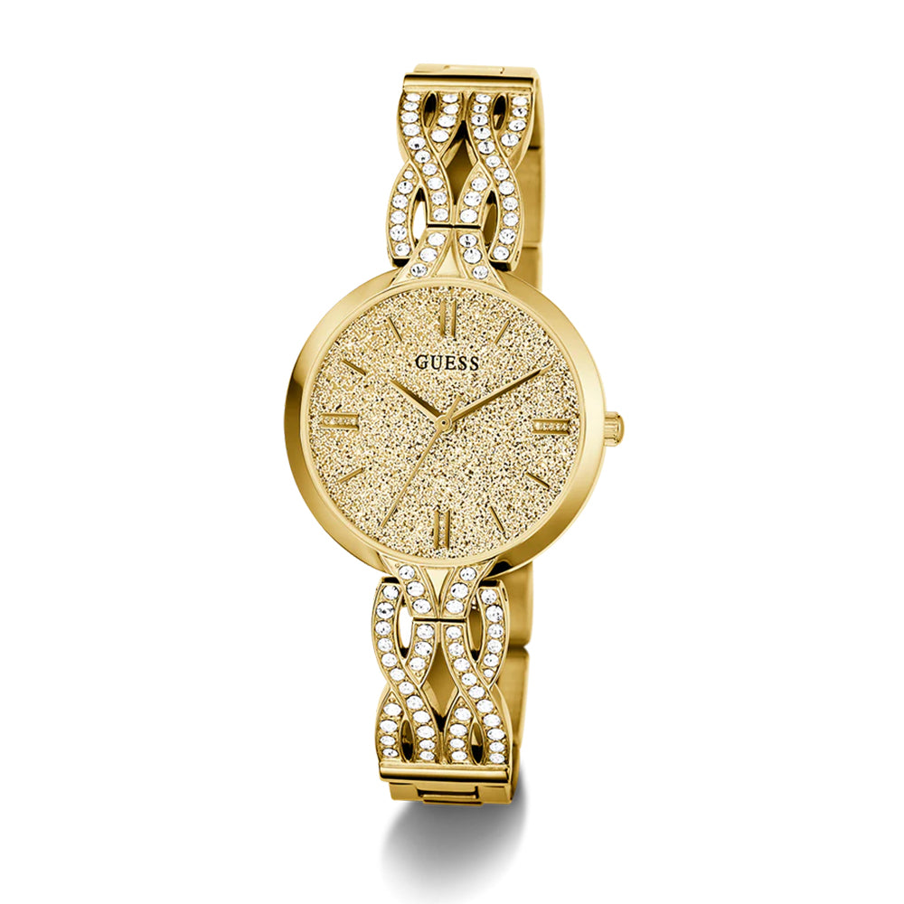 Guess Ladies Gold Tone Analog Watch GW0868L2 - Image 3