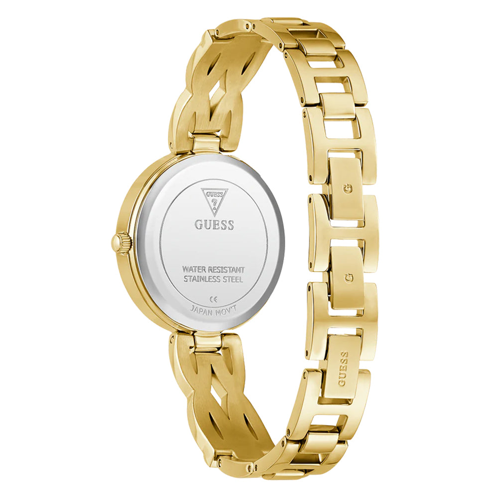 Guess Ladies Gold Tone Analog Watch GW0868L2 - Image 5