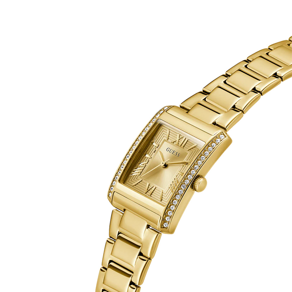 Guess Ladies Gold Tone Analog Watch GW0874L4 - Image 2