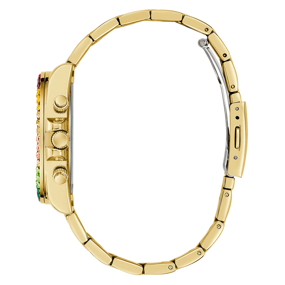 Guess Ladies Gold Tone Multi-function Watch GW0690L4 - Image 4