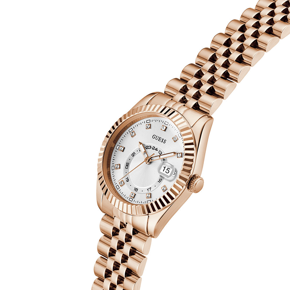 Guess Ladies Jada Rose Gold Tone Multi Function Date Watch GW0936L4 - Image 3
