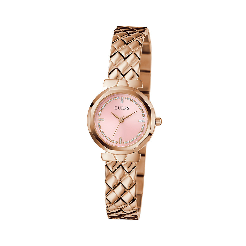Guess Ladies Rose Gold Tone Analog Watch GW0839L3 - Image 2