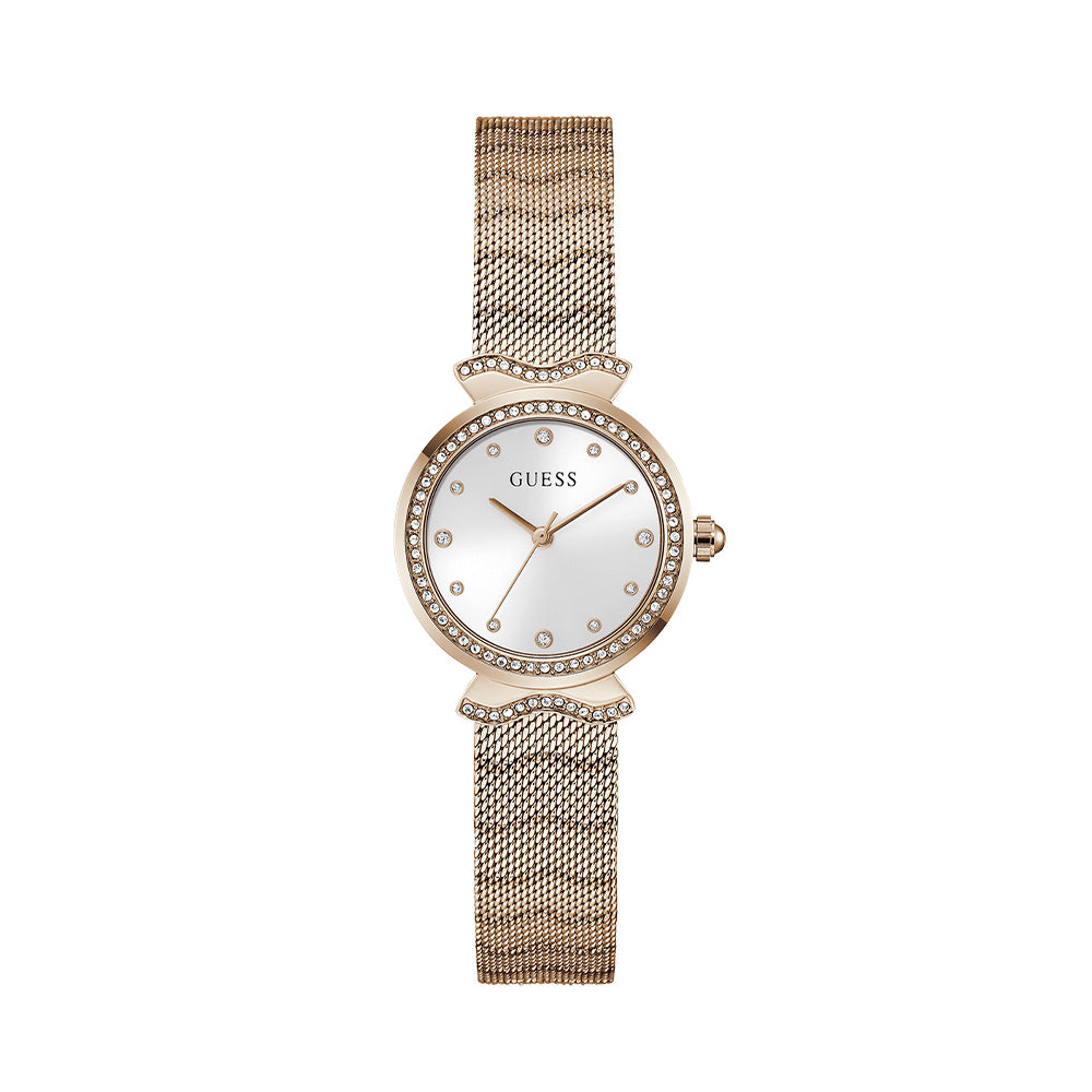 Guess Ladies Rose Gold Tone Analog Watch GW0866L3