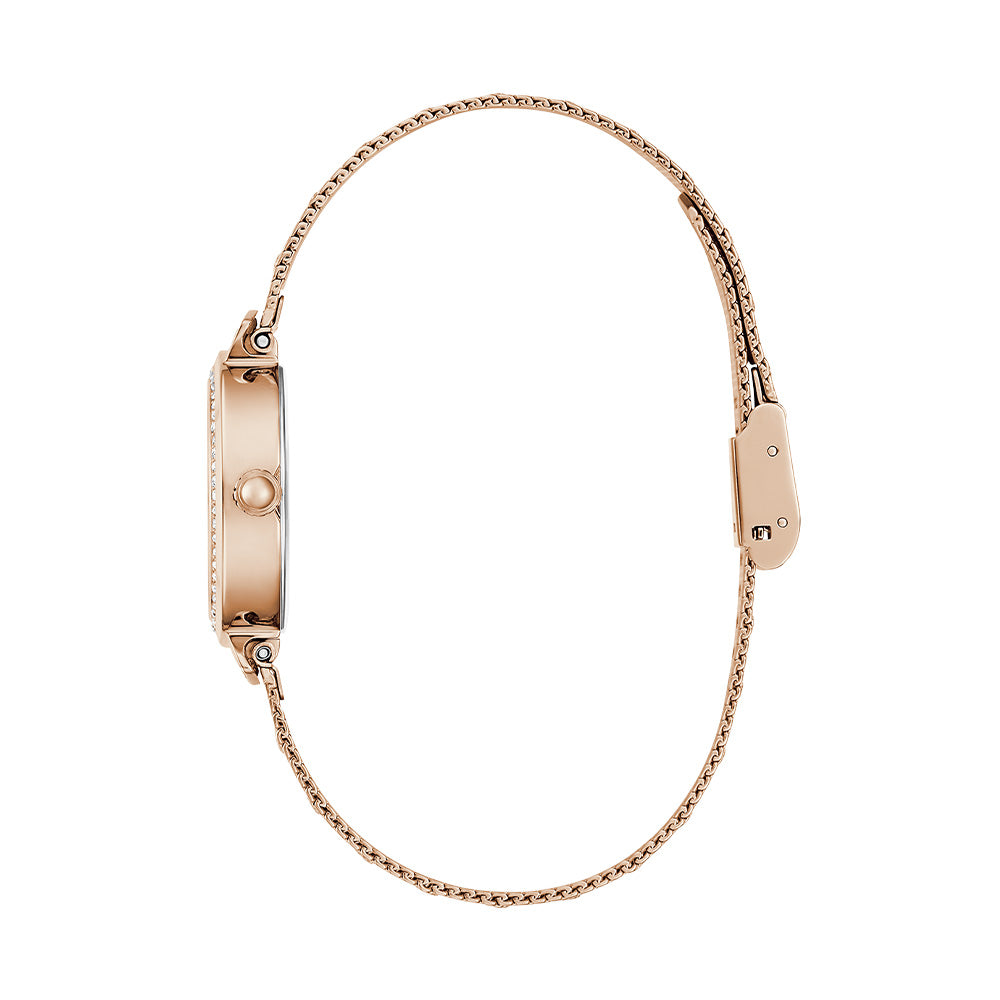 Guess Ladies Rose Gold Tone Analog Watch GW0866L3 - Image 5