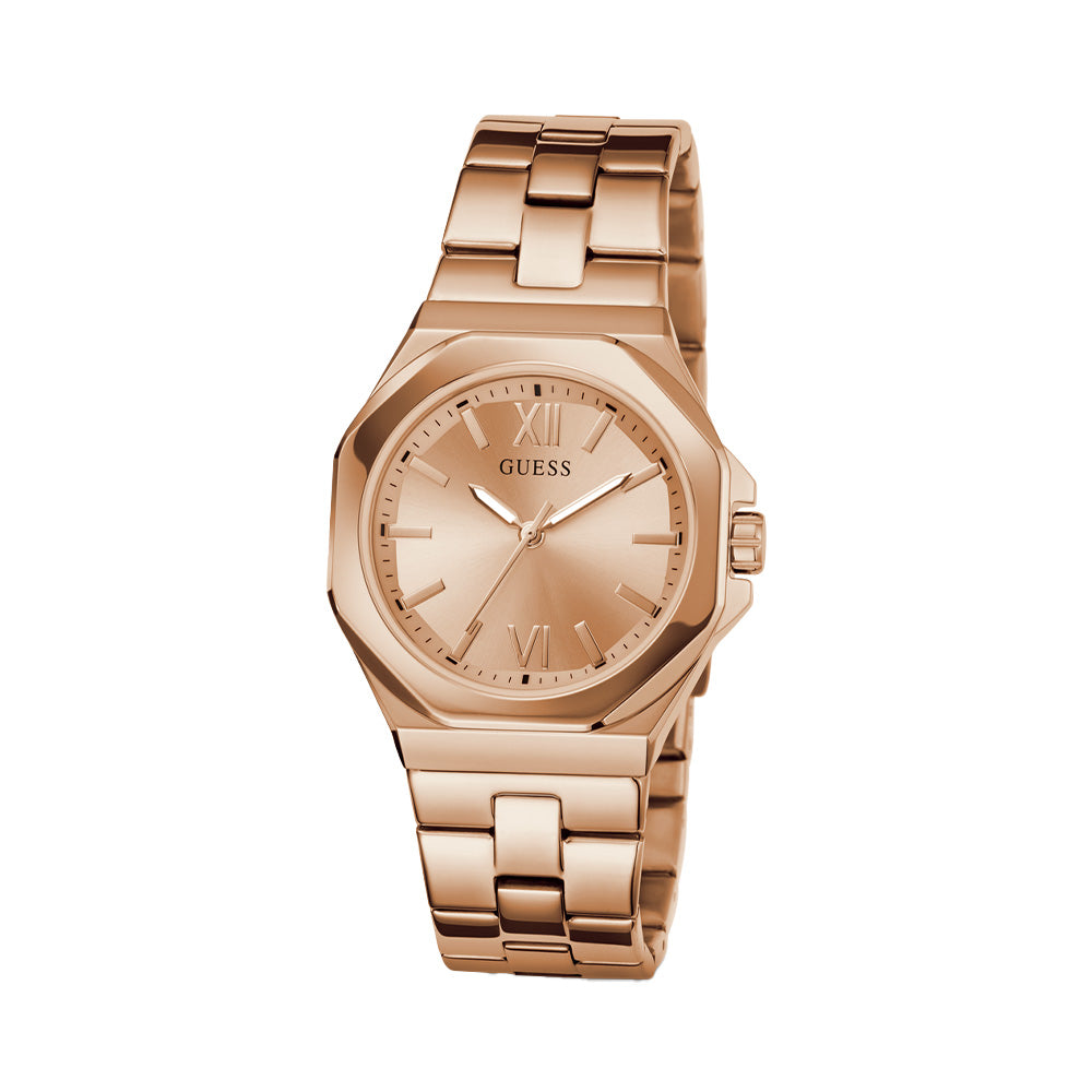 Guess Ladies Rose Gold Tone Analog Watch GW0873L3 - Image 2