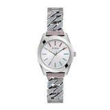 Guess Ladies Silver Tone Analog Watch GW0546L4