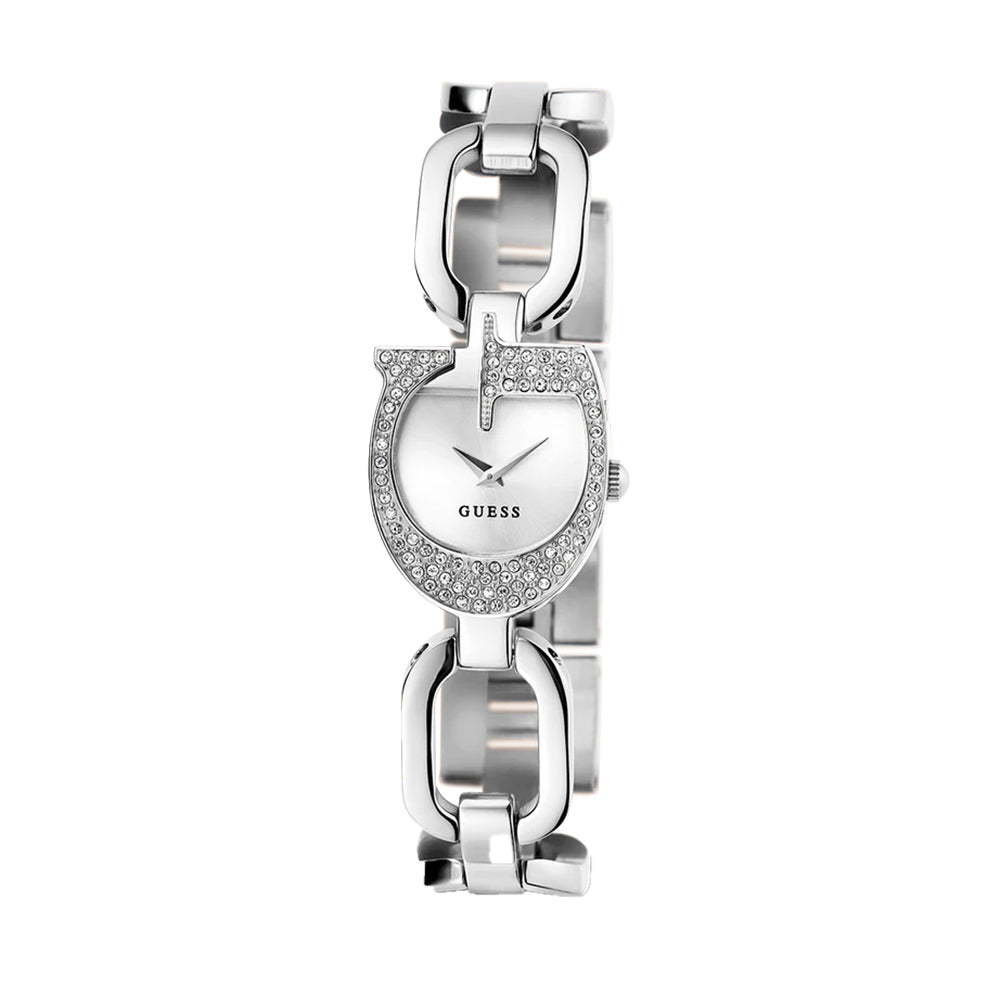 Guess Ladies Silver Tone Analog Watch GW0683L1 - Image 3