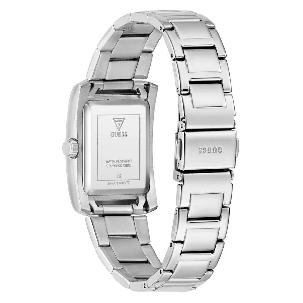 Guess Ladies Silver Tone Analog Watch GW0876L1 - Image 5