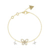 Guess Lily Gold Crystal Bracelet For Women JUBB05113JWYGS