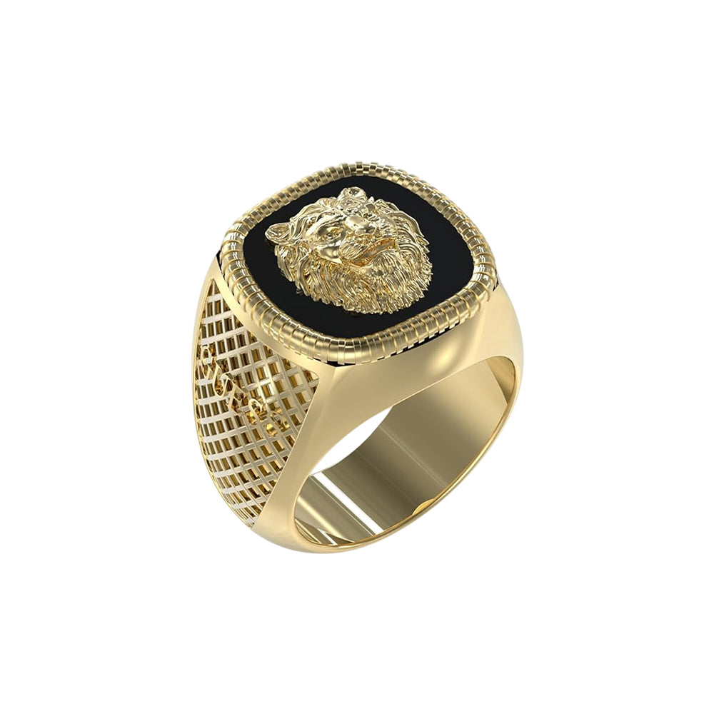Guess Lion King Ring JUMR04003JWYGBK62