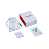 Guess Lovers Guess Gold Heart Stud Earrings JUBE03038JWYGT/U - Image 2