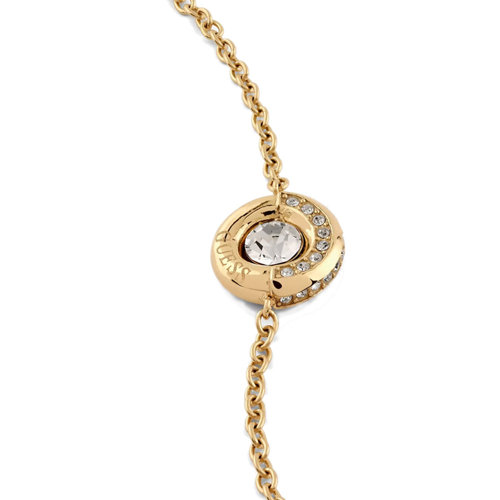 Guess Majorelle Gold Zirconia Bracelet For Women JUBB05378JWYGL - Image 2