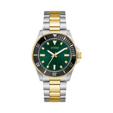 Guess Mens 2 Tone Analog Watch GW0968G4