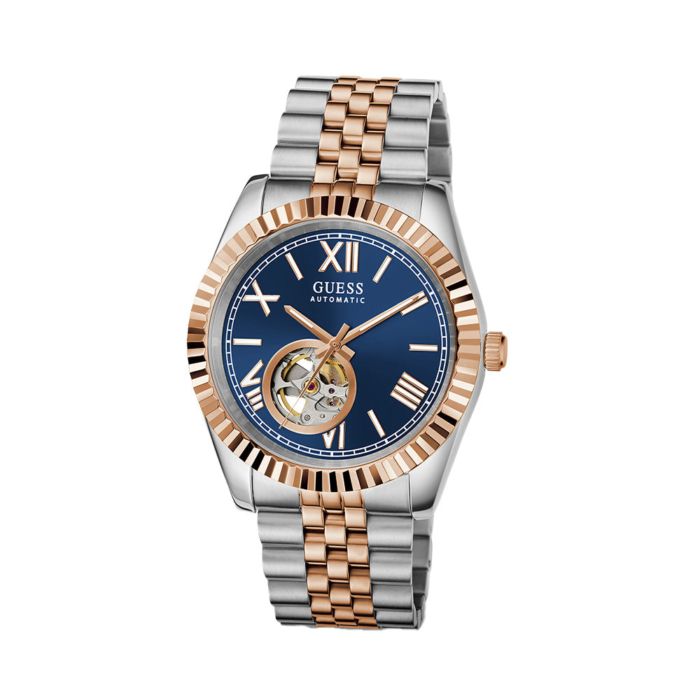 Guess Mens 2 Tone Automatic Watch GW0984G5 - Image 2