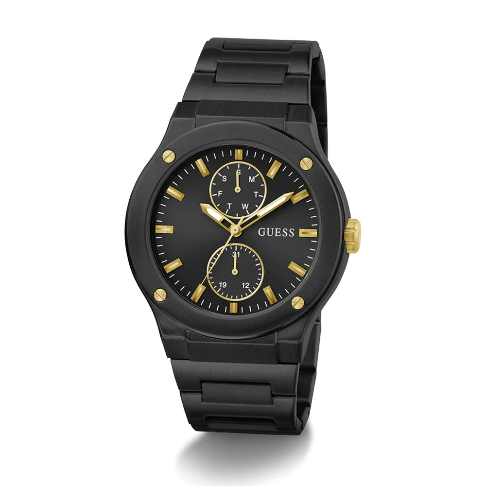 Guess Mens Black Multi-function Watch GW0795G3 - Image 3