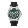 Guess Mens Black Silver Tone Multi-function Watch GW0799G3