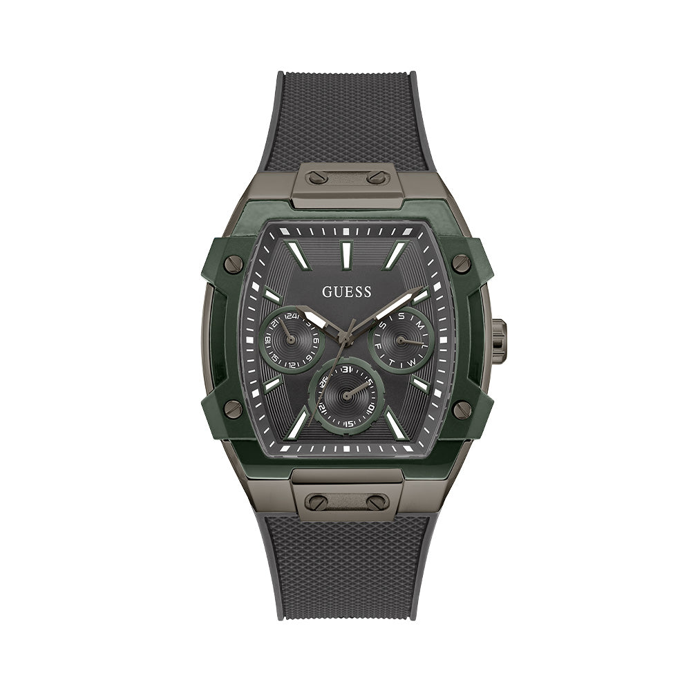 Guess Mens Grey Gunmetal Multi Function Watch GW0956G3