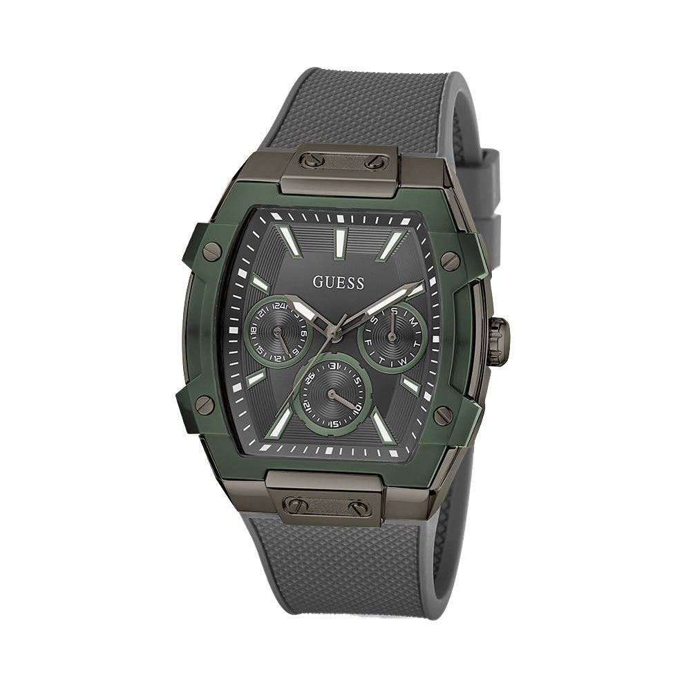 Guess Mens Grey Gunmetal Multi Function Watch GW0956G3 - Image 2
