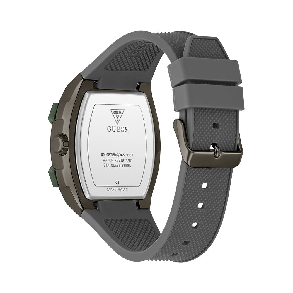 Guess Mens Grey Gunmetal Multi Function Watch GW0956G3 - Image 4