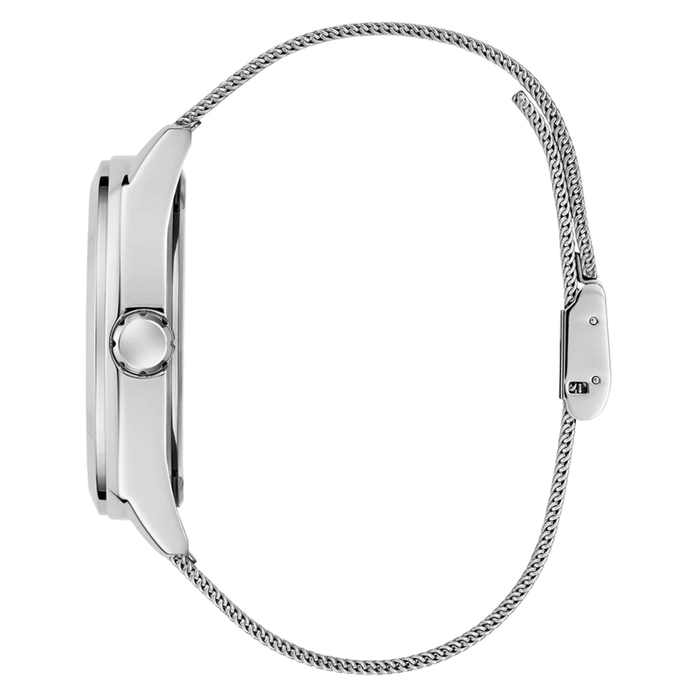 Guess Mens Silver Tone Analog Watch GW0794G1 - Image 4