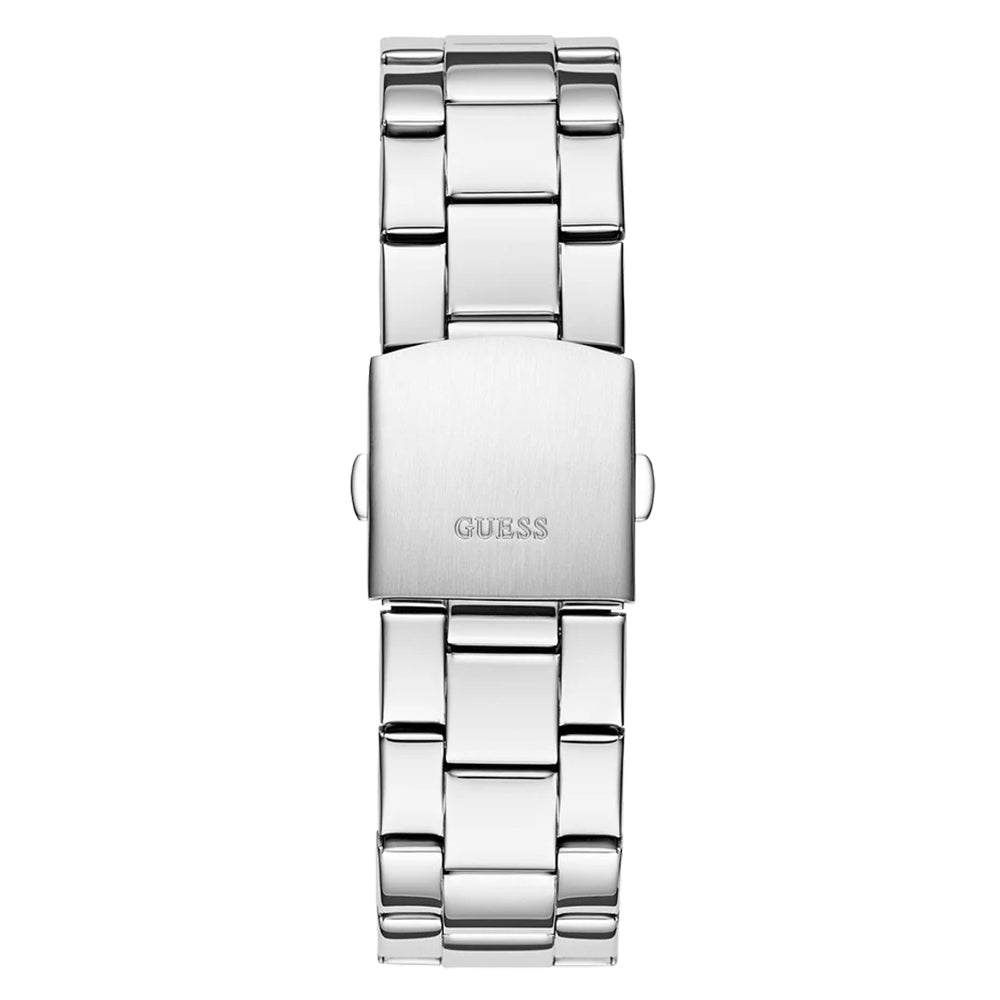 Guess Mens Silver Tone Analog Watch GW0804G2 - Image 5