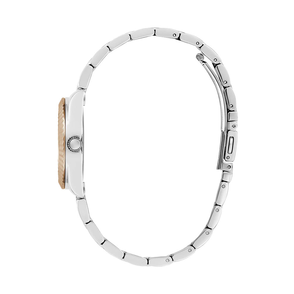 Guess Mini Luna Ladies 2 Tone Analog Watch GW0687L3 - Image 4
