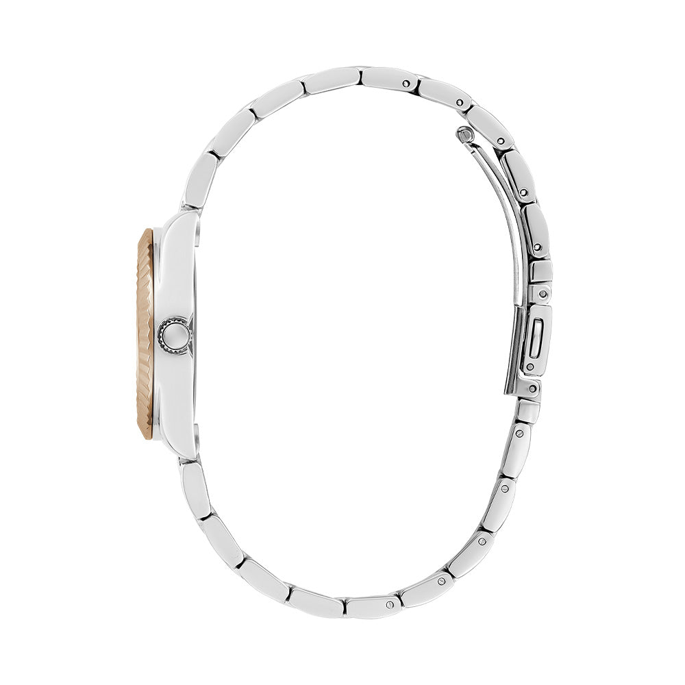Guess Mini Luna Ladies 2 Tone Analog Watch GW0687L3 - Image 5