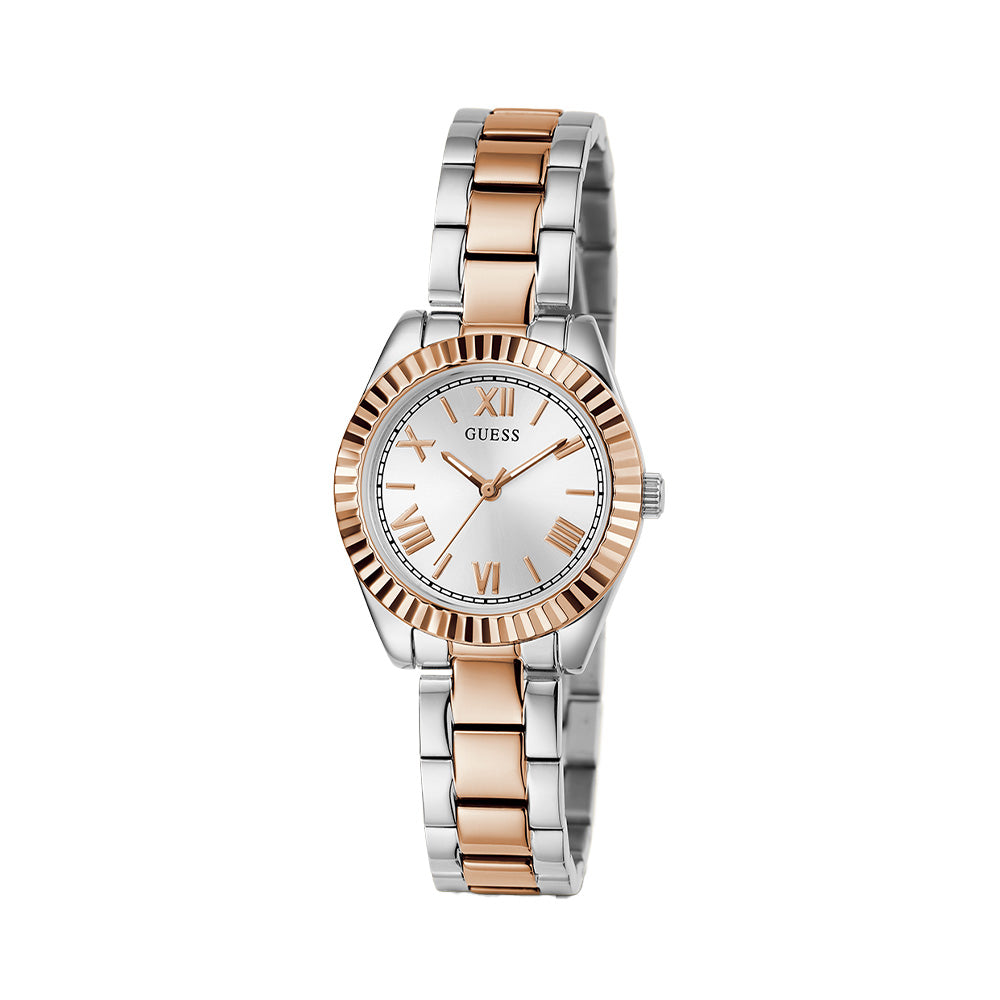 Guess Mini Luna Ladies 2 Tone Analog Watch GW0687L3 - Image 7