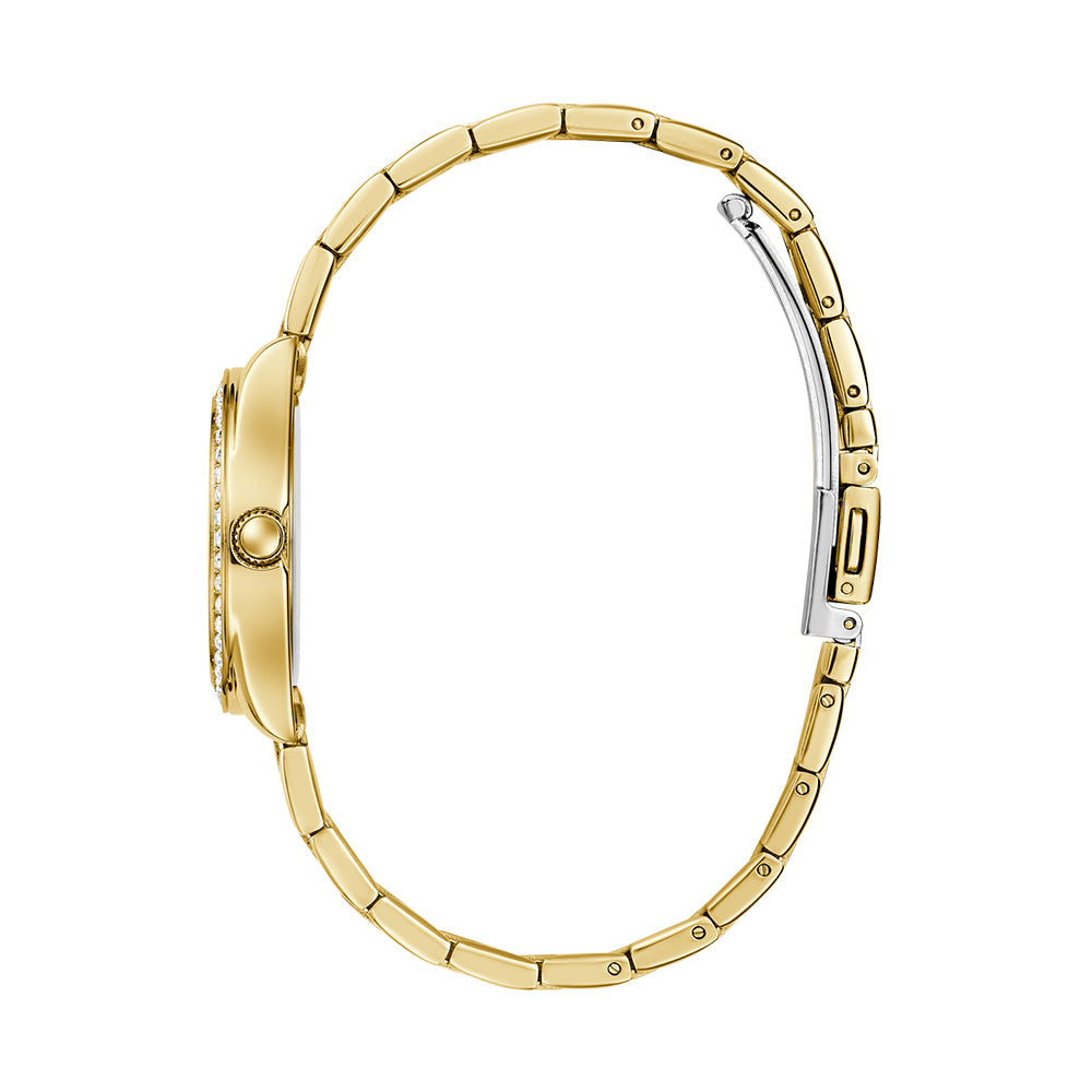 Guess Mini Luna Ladies Gold Tone Analog Watch GW0841L5 - Image 5