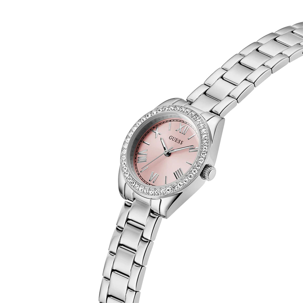 Guess Mini Luna Ladies Silver Tone Analog Watch GW0841L4 - Image 2