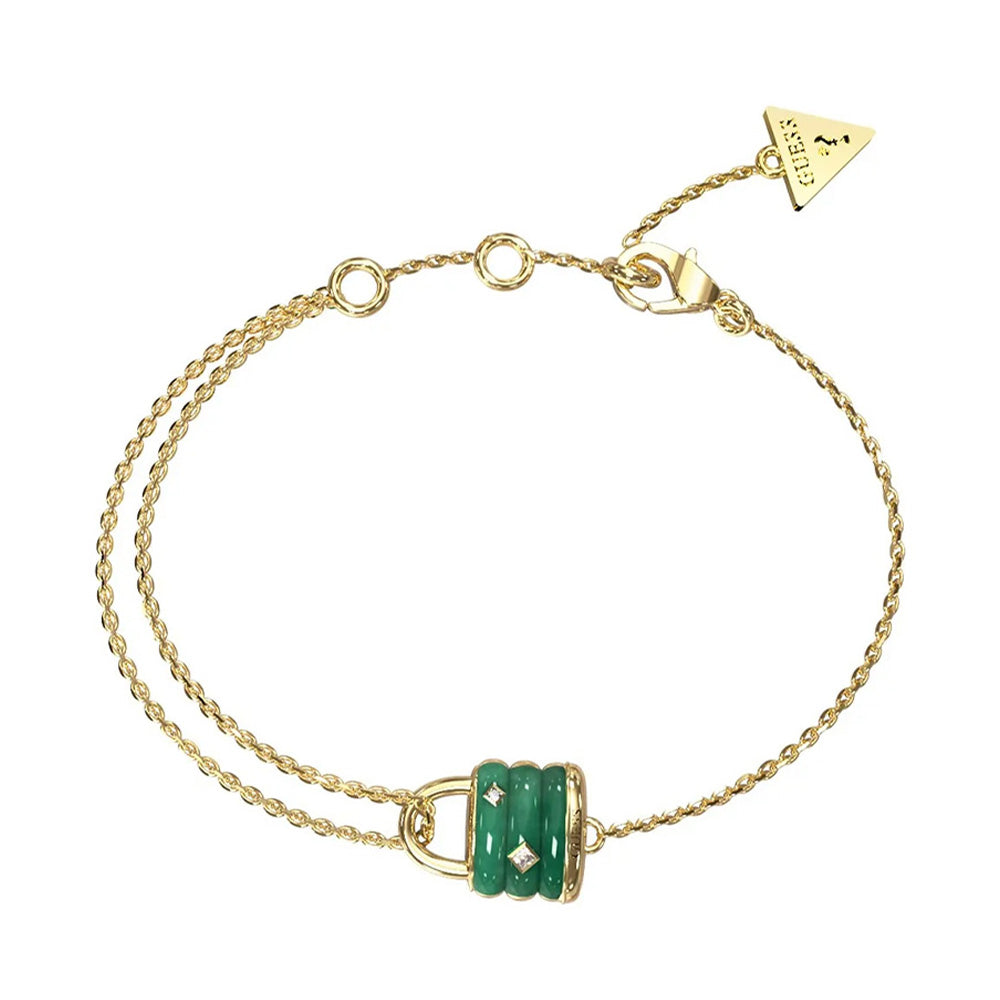 Guess My Secret Green Bracelet For Women JUBB05413JWYGGNS