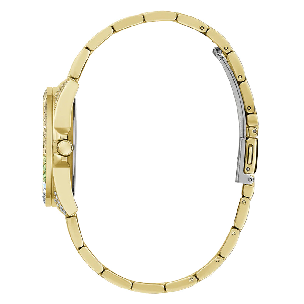 Guess Opaline Gold-Tone Women Watch GW0475L3 - Image 4