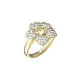 Guess Shining Winter Ring JUBR04467JWYG52