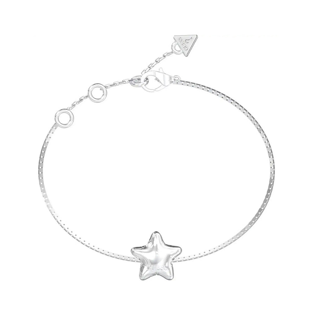 Guess Silver Bracelet For Women JUBB05546JWRHS