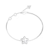 Guess Silver Bracelet For Women JUBB05546JWRHS
