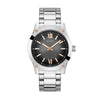 Guess Silver Tone Case Silver Tone Stainless Steel Watch GW0574G1