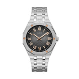 Guess Silver Tone Case Silver Tone Stainless Steel Watch GW0575G1