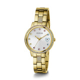 Guess Three of Hearts Gold-Tone Watch GW0657L2 - Image 3