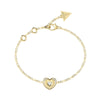 Guess Till Morning Gold Zirconia Bracelet For Women JUBB05550JWYGL