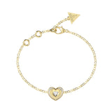 Guess Till Morning Gold Zirconia Bracelet For Women JUBB05550JWYGL